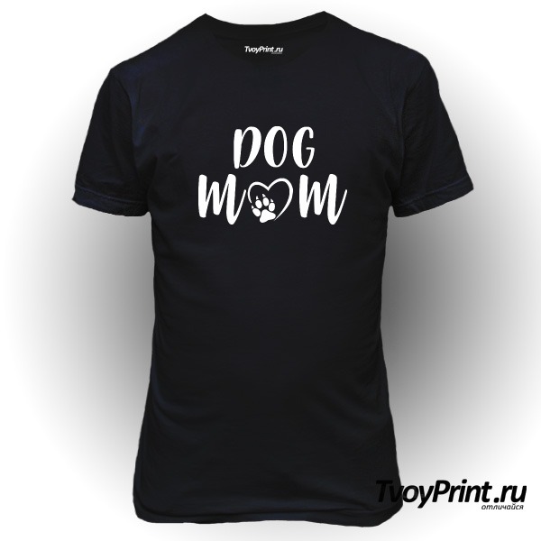 Футболка Dog mom