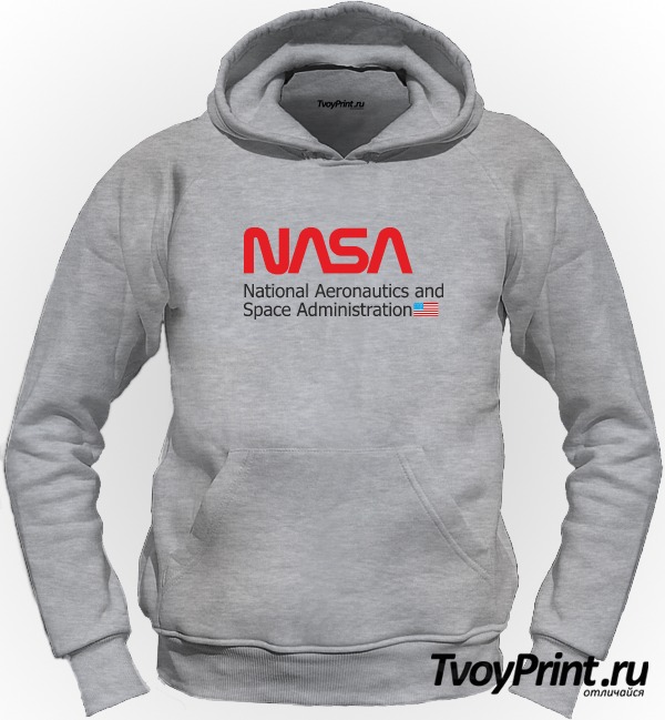 Толстовка NASA С ФЛАГОМ