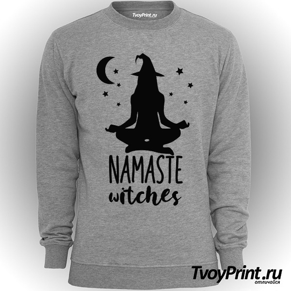 Свитшот Namaste witches