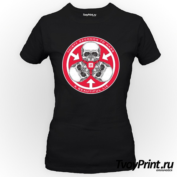 Футболка 30 seconds to mars Trinity Seal