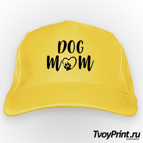 Бейсболка Dog mom