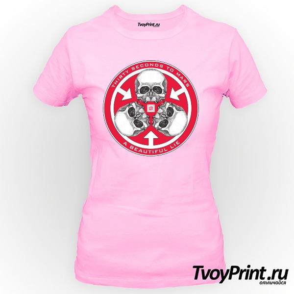 Футболка 30 seconds to mars Trinity Seal Футболка 30 seconds to mars Trinity Seal