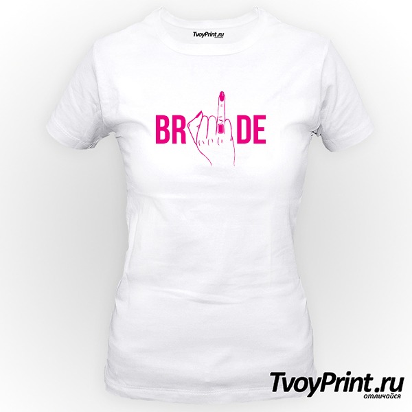 Футболка bride