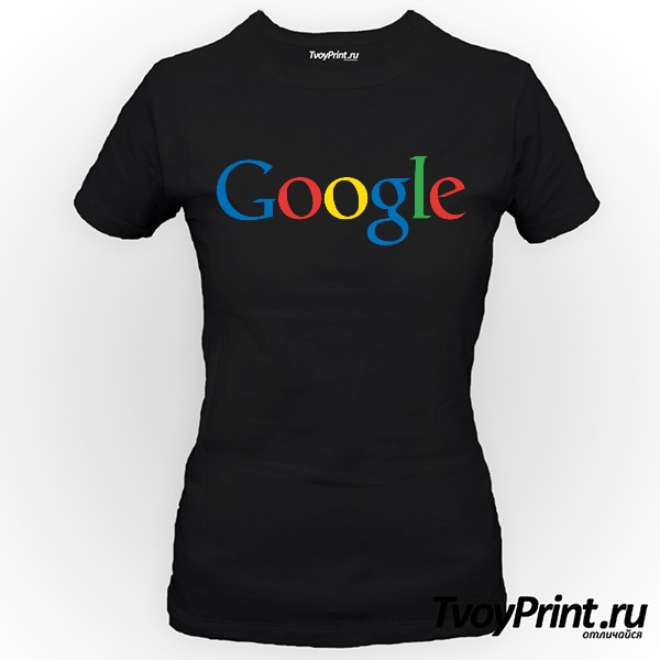Футболка Google (лого)
