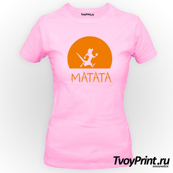 Футболка HAKUNA MATATA (тимон)