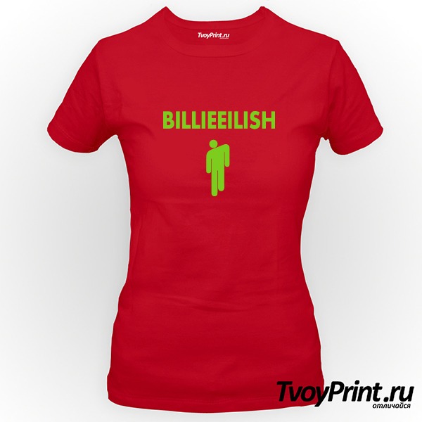 Футболка Billie Eilish logo