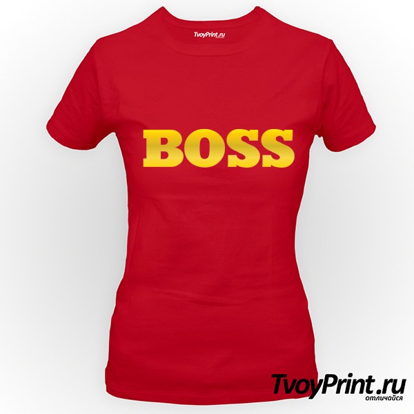 Футболка Босс (BOSS)