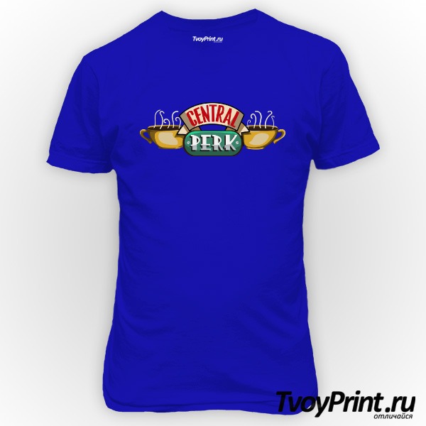 Футболка central perk logo