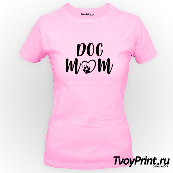 Футболка Dog mom