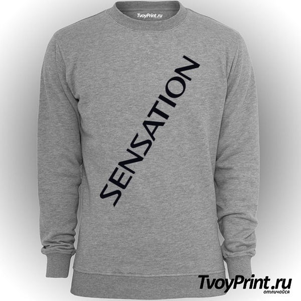 Свитшот Sensation вертикальный