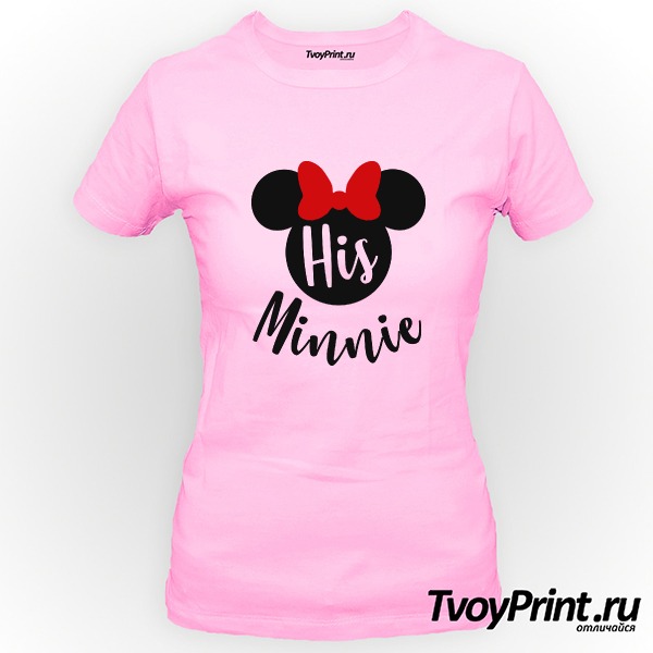 Футболка His minnie