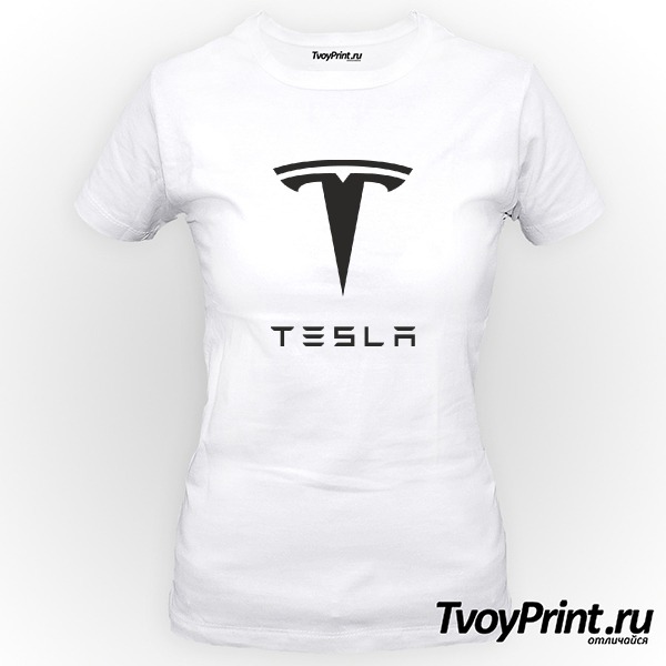 Футболка tesla