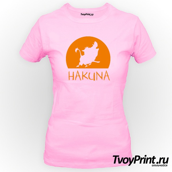 Футболка Hakuna Matata (пумба) Футболка Hakuna Matata (пумба)