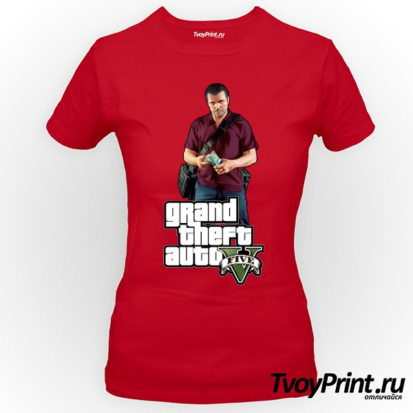 Футболка GTA 5: Michael